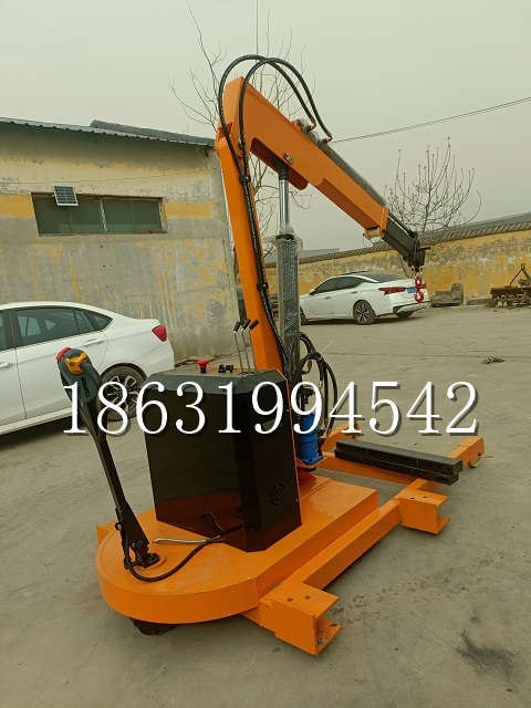 密云区自卸车厢随车吊 自制轮式四不像起重机 四驱平板吊 5吨 贵盛